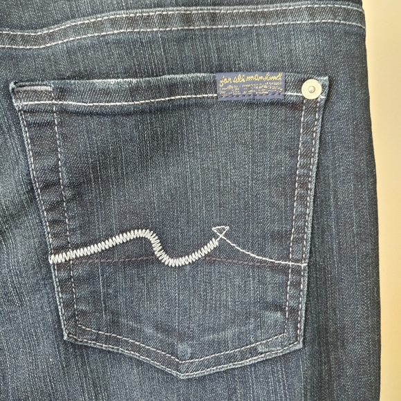 7 For All Mankind Straight Leg Jeans Size 29 - Picture 10 of 16